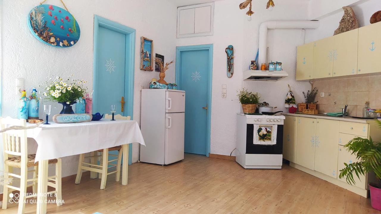 Socrates Sea View Apartment Kampos Marathokampou Exterior foto